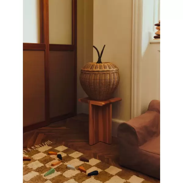 ferm LIVING - Mara vaskbart tæppe, Tan/Warm Sand 90*150