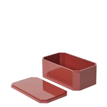 Ferm Living - Opbevaringsboks Nova 25*15, Picante Red Ferm Living - Opbevaringsboks Nova 25*15, Picante Red