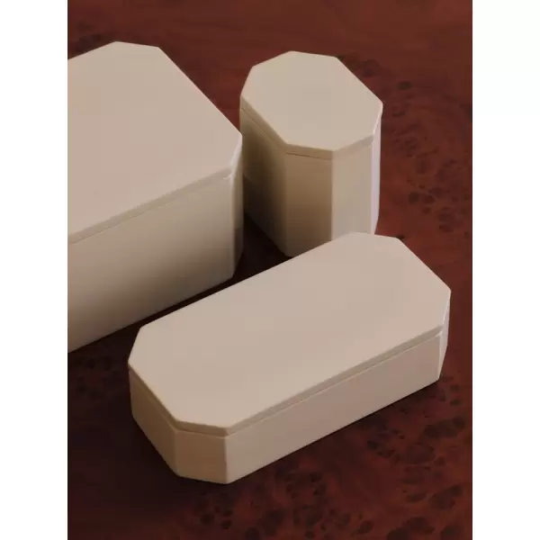 ferm LIVING - Opbevaringsæske Nova 25*15, Light Celedon