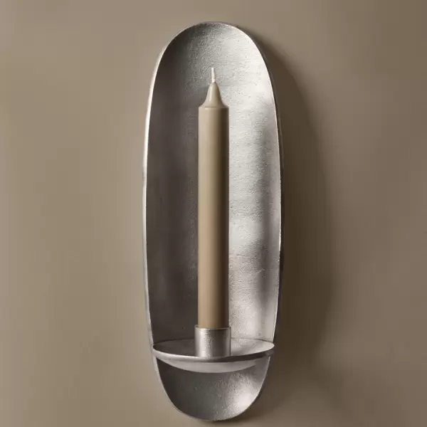 ferm LIVING - Agapé Wall Candle Holder - recycled Aluminium