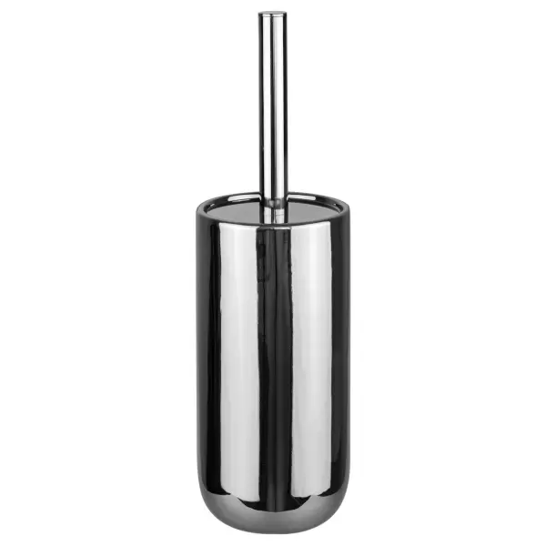 Mette Ditmer - LOTUS krom toiletbørste holder Ø10 x H21cm, Chrome