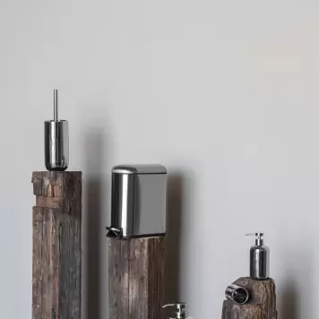 Mette Ditmer - Lotus Toiletbørste Krom, Ø:10*21