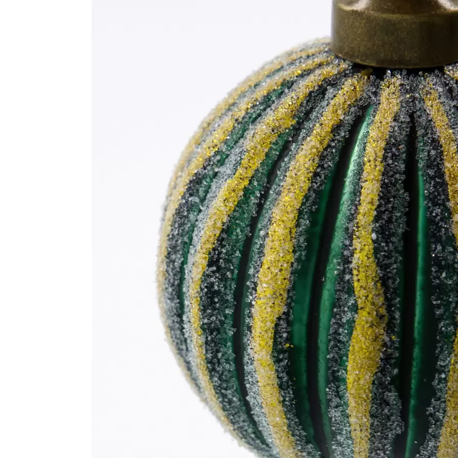 House Doctor - 4 julekugler Frost, Grøn Ø:8