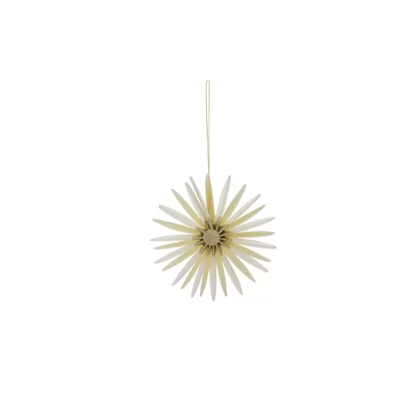 House Doctor - 6 Juleornamenter Stari, Offwhite/Champagne