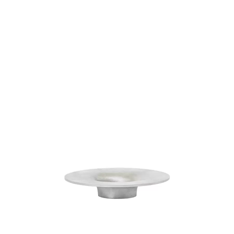 ferm LIVING - Soothe Lysestage til bloklys Ø:5, Aluminium
