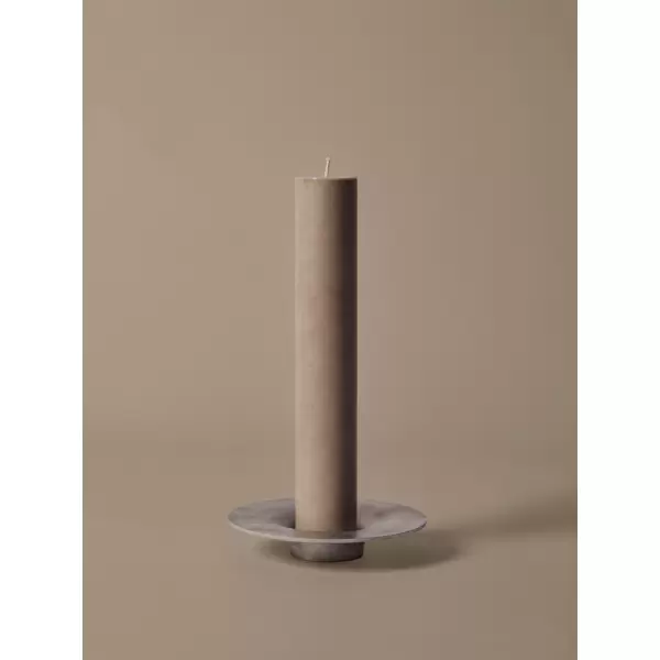 ferm LIVING - Soothe Lysestage til bloklys Ø:5, Aluminium