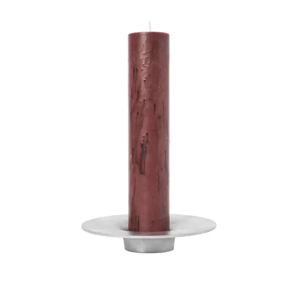 ferm LIVING - Soothe Lysestage til bloklys Ø:5, Aluminium