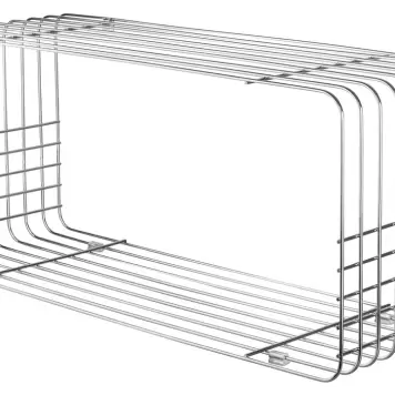 Mette Ditmer - Wire Rack - 1 stk., Krom