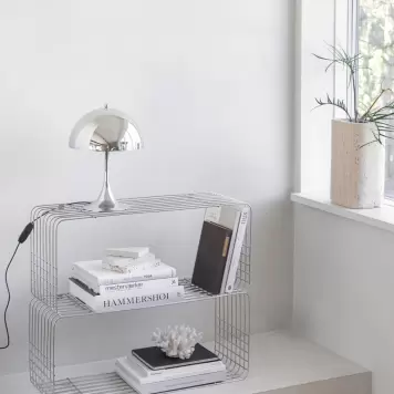 Mette Ditmer - Wire Rack - 1 stk., Krom