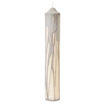 Ferm Living - Bloklys Dryp, Warm Grey Ø:5*30 Ferm Living - Bloklys Dryp, Warm Grey Ø:5*30