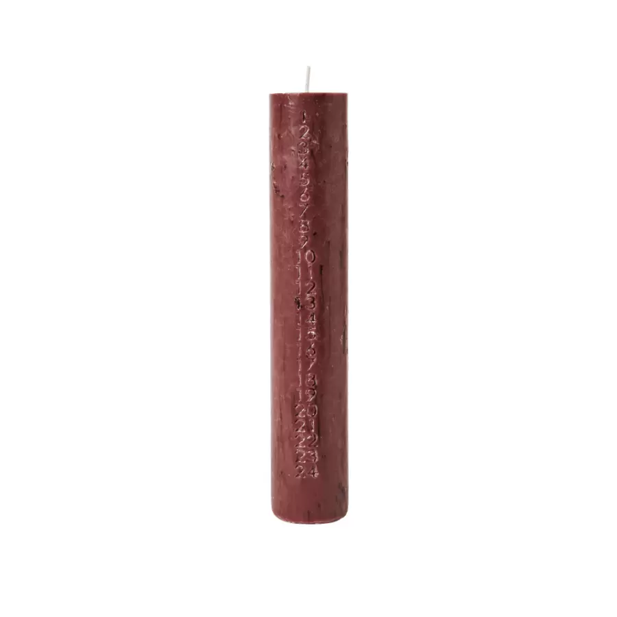 ferm LIVING - Mura Advent Candle - Dark Grape