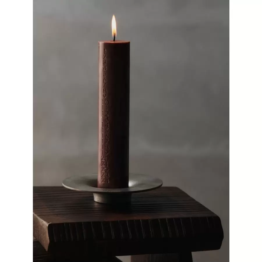 ferm LIVING - Mura Advent Candle - Dark Grape