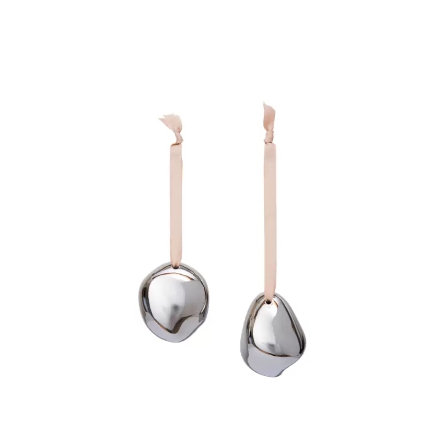 ferm LIVING - Bellure Baubles - Set of 2 - Silver