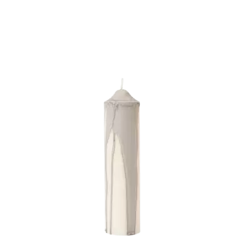 Ferm Living - Bloklys Dryp, Warm Grey Ø:5*20 Ferm Living - Bloklys Dryp, Warm Grey Ø:5*20