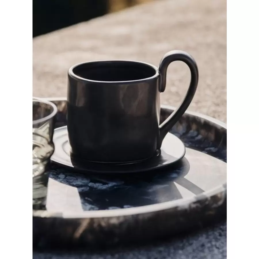 ferm LIVING - Mist Tray - Ø30 - Charcoal