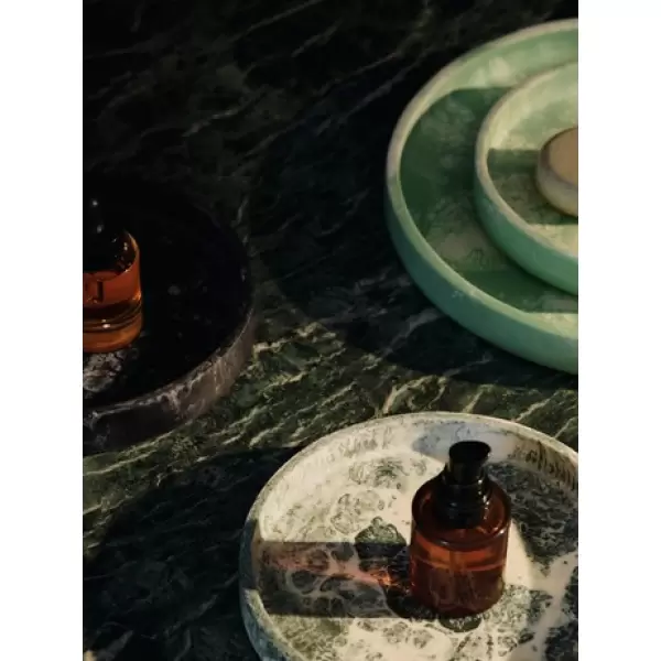 ferm LIVING - Bakke Mist Tray Ø:20, Charcoal