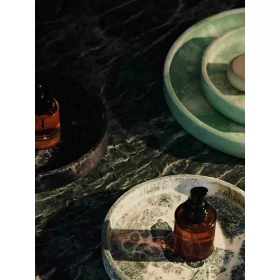 ferm LIVING - Bakke Mist Tray Ø:20, Charcoal