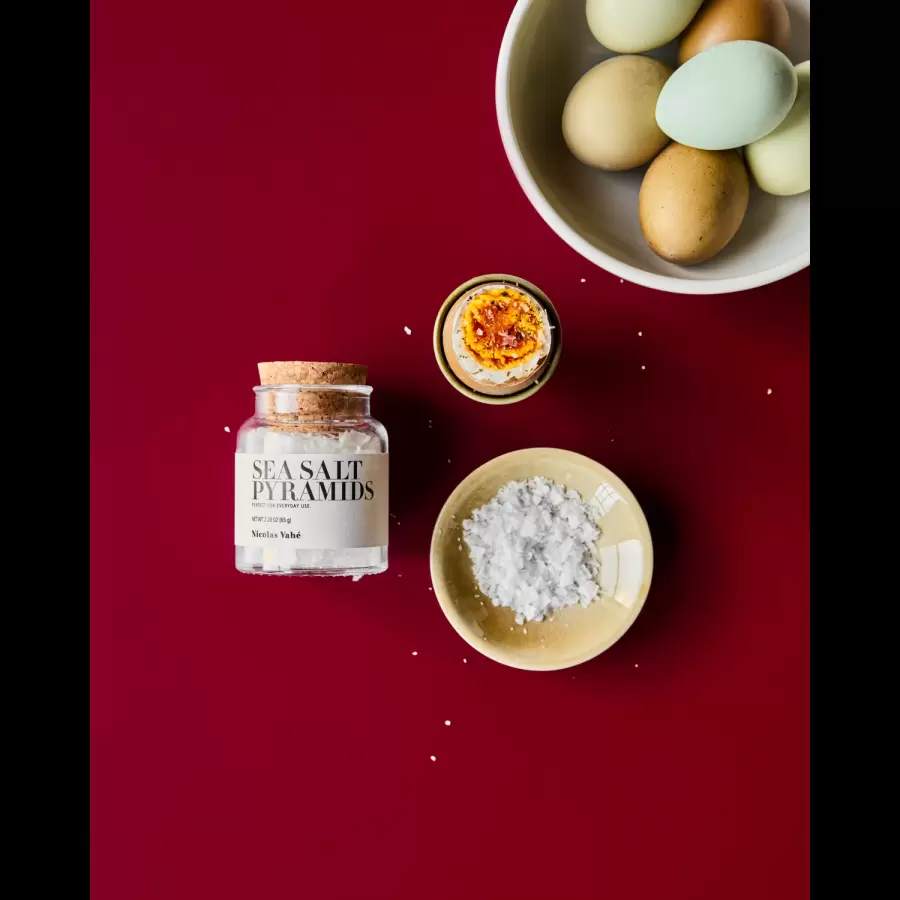 Nicolas Vahé - Sea Salt Pyramids i glas, 65g