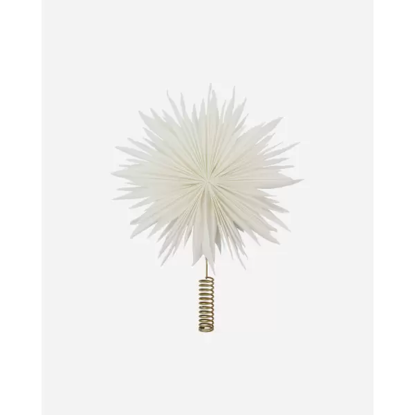 House Doctor - Top star w. LED, HDGant, Hvid;Messingfinish
