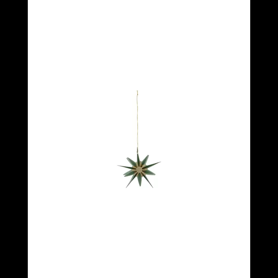 House Doctor - Christmas ornaments, Stari Green;Champagne