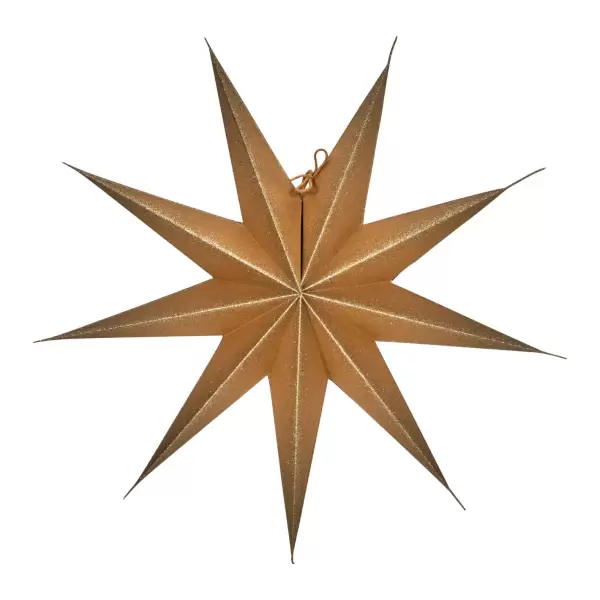 House Doctor - Stjerne, 9-benet Natur, Champagne