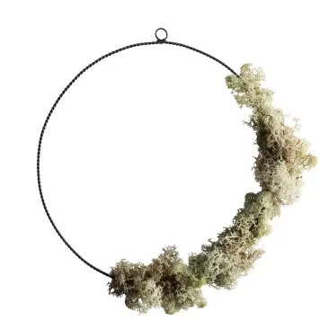 TineK Home - Deco ring Twist, Oxideret messing Ø:25 TineK Home - Deco ring Twist, Oxideret messing Ø:25