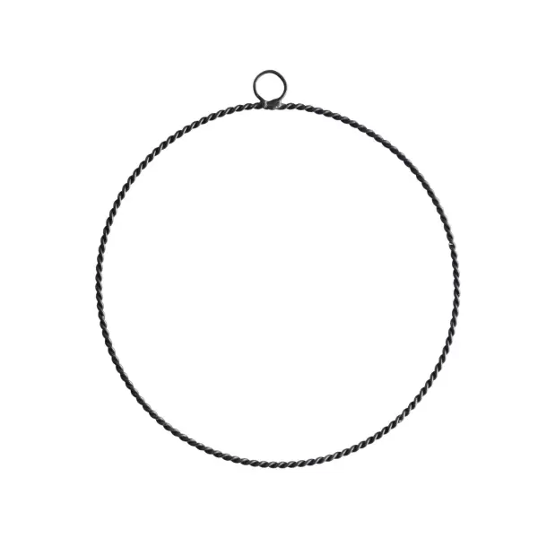 TineK Home - Ophæng, ring, oxideret messing, dia. 25 cm