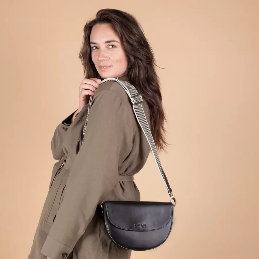O My Bag - Ava Black Classic Leather