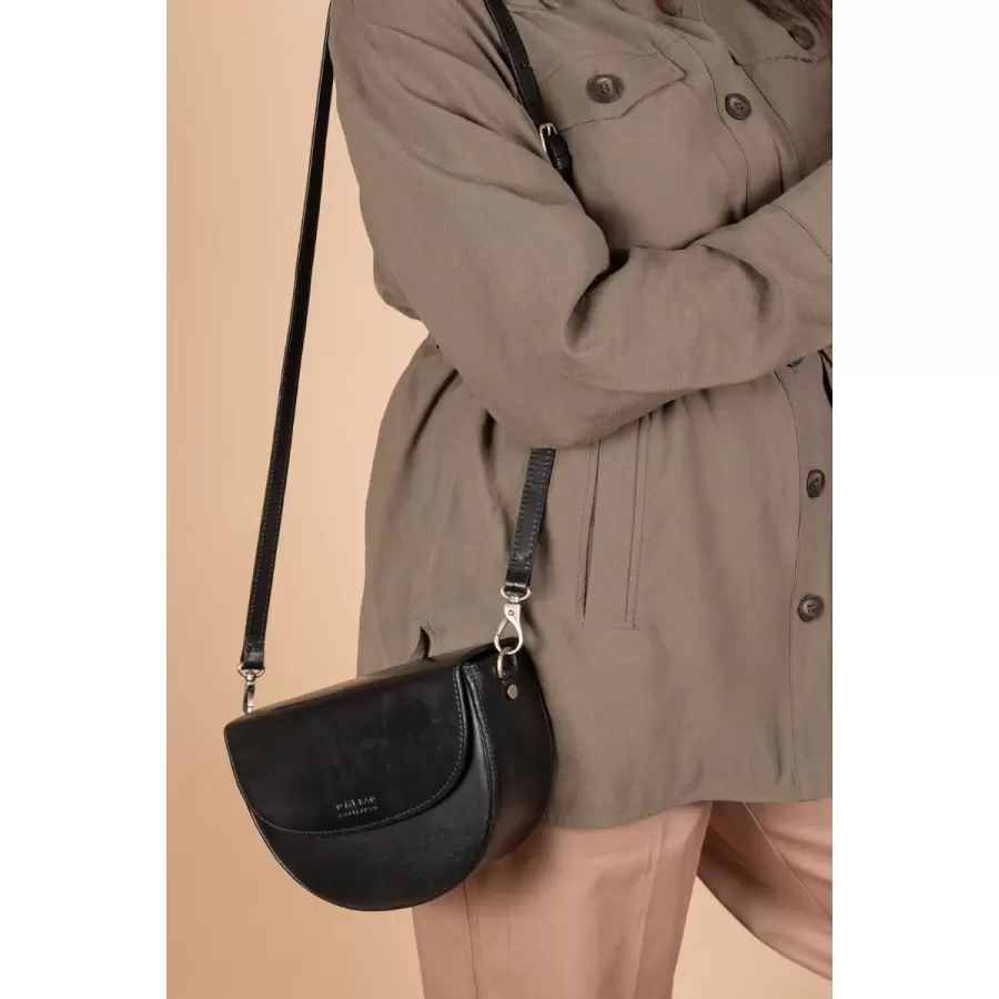 O My Bag - Ava Black Classic Leather