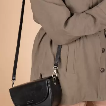 O My Bag - Ava Crossbody Black Classic Leather