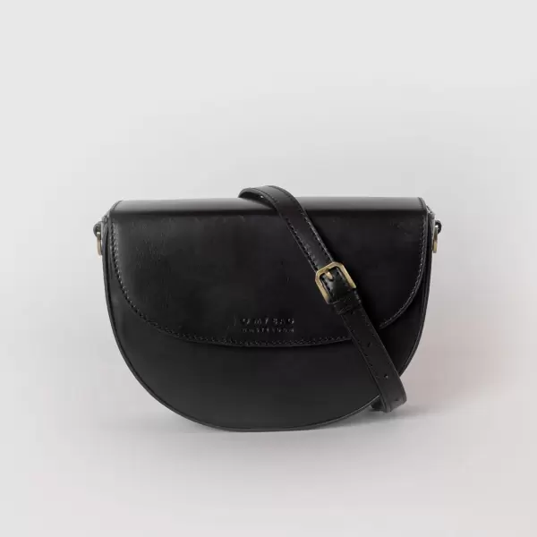O My Bag - Ava Black Classic Leather