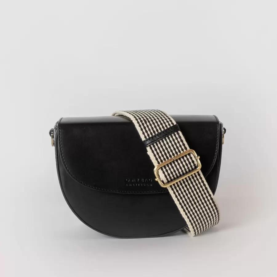 O My Bag - Ava Black Classic Leather