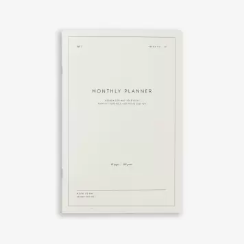 KARTOTEK - Månedsplan Notesbog KARTOTEK - Månedsplan Notesbog
