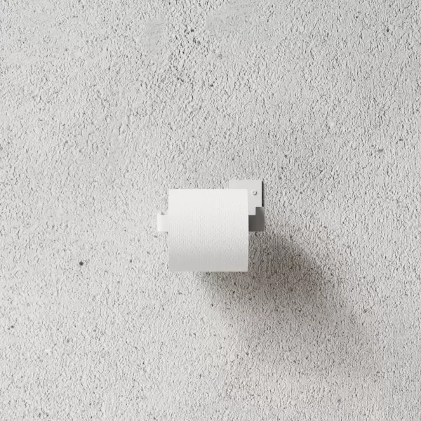 NICHBA - Toiletrulleholder pulverlakeret stål, vælg farve