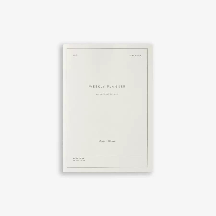 KARTOTEK - Ugentlig Plan -  Notebook