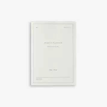 KARTOTEK - Ugeplan Notesbog KARTOTEK - Ugeplan Notesbog