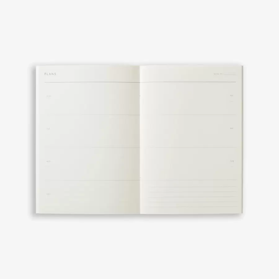 KARTOTEK - Ugentlig Plan -  Notebook