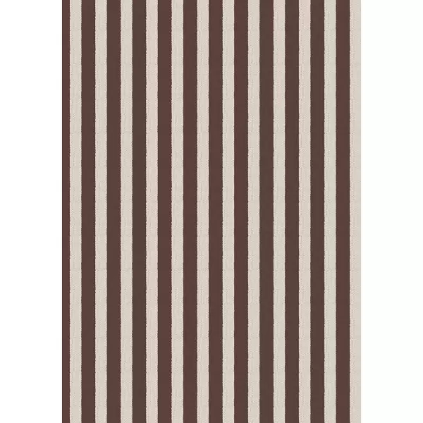 Ib Laursen - Papirrulle, Gavepapir Brune striber 5 meter