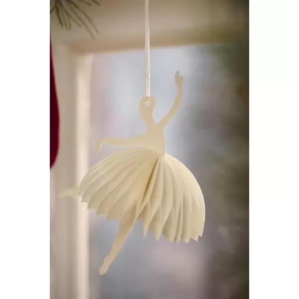 Ib Laursen - Papirklip Ballerina, Hvid