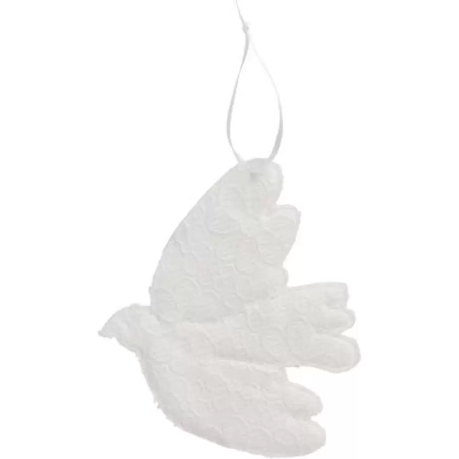 Ib Laursen - Fugl broderi anglaise My Nostalgic Christmas