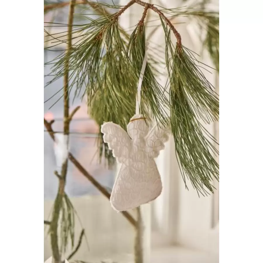 Ib Laursen - 1 stk. Engel broderi anglaise  - vi vælger hvilken