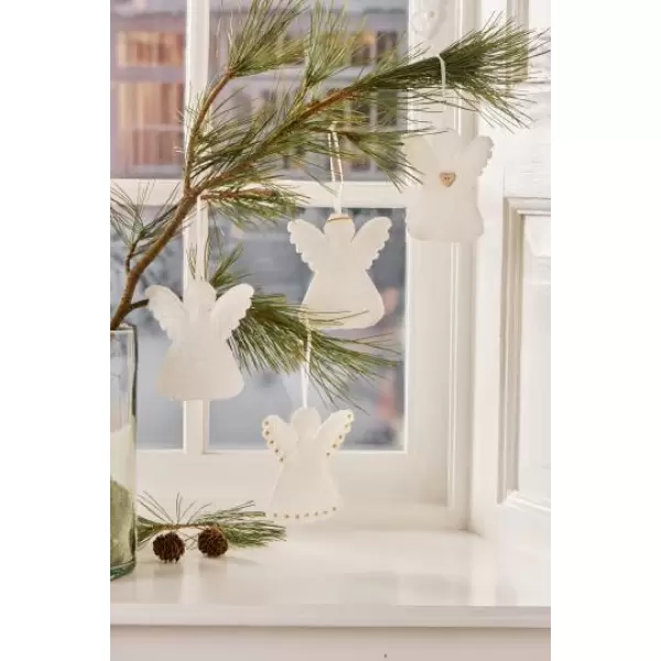Ib Laursen - 1 stk. Engel broderi anglaise  - vi vælger hvilken