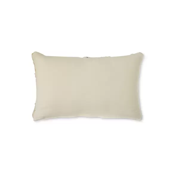 HK living -  Natural wool  striped  cushion  (50x30 cm)