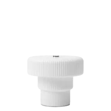 Ferm Living - Ripple Transportabel Lampe Small, Hvid Ferm Living - Ripple Transportabel Lampe Small, Hvid
