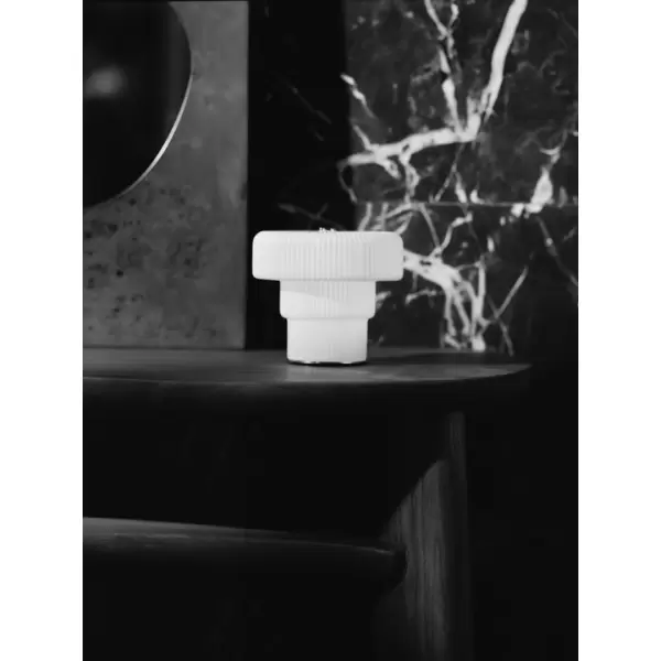 ferm LIVING - Ripple Transportabel Lampe, Hvid