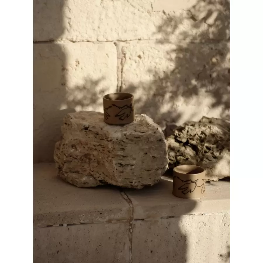 ferm LIVING - Vuelo Kop, Dark Buff