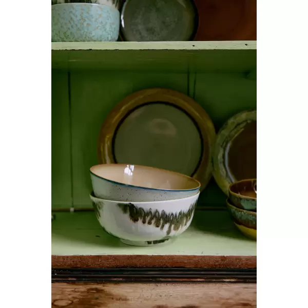 HK living - 70'er Ramenskåle, Minimalist 2 stk.