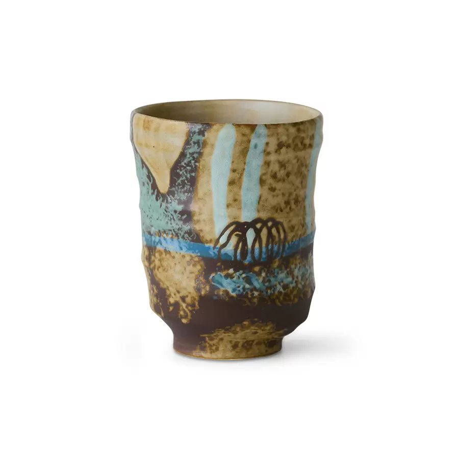 HK living -  Artist Ceramics Kaffekrus, Scratched