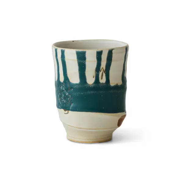 HK living - Artist  ceramics:  coffee mug,  dipped