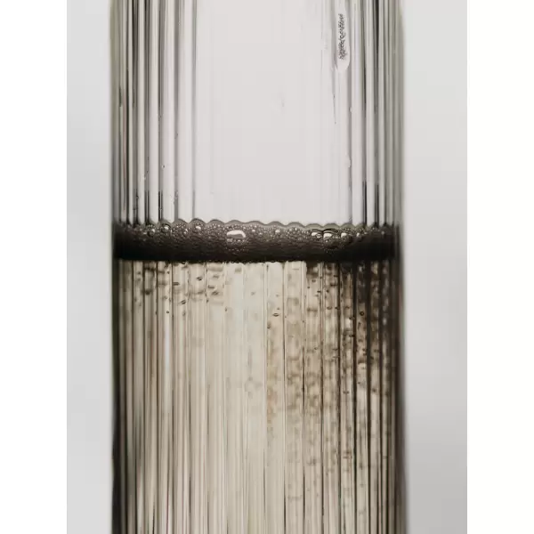 ferm LIVING - Champagne glas Ripple, 2 stk. klart glas